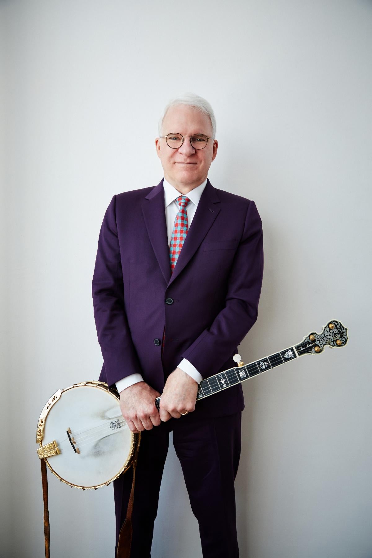 Steve Martin and his banjo