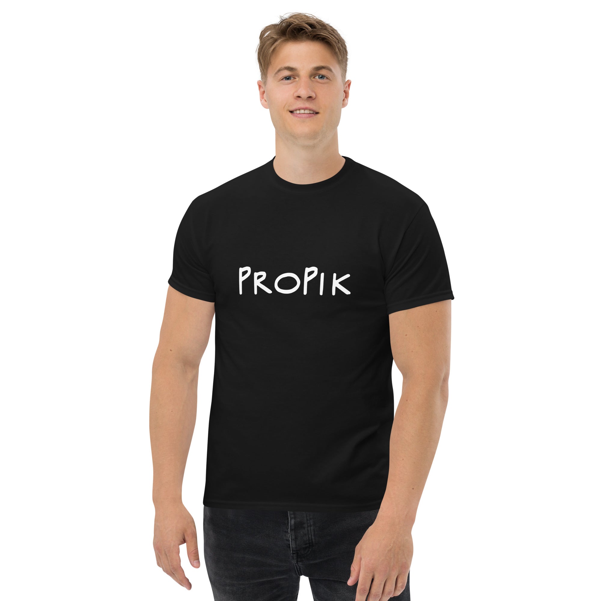 ProPik T-Shirt on guy with big arms