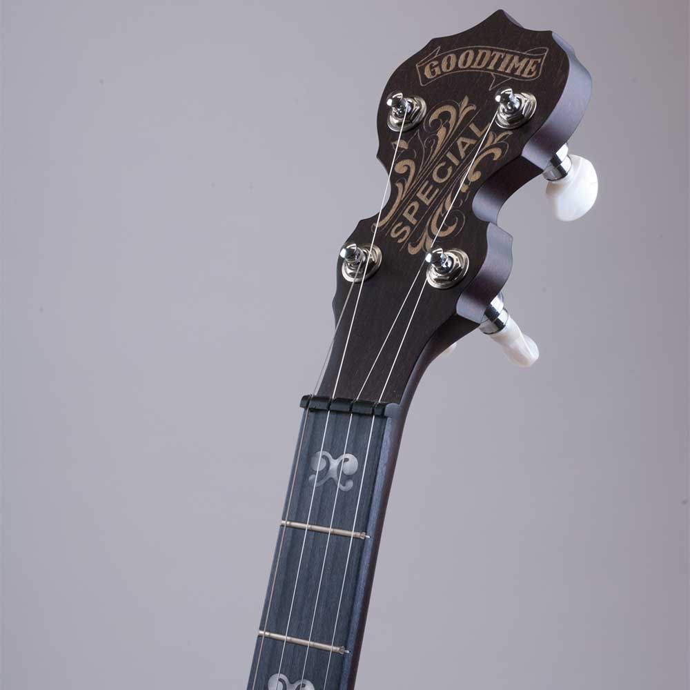 Artisan Goodtime Special Banjo - peghead front