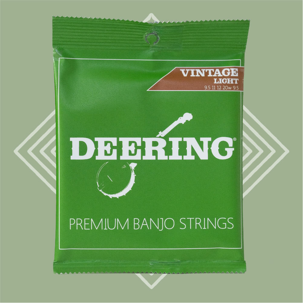 Deering 5-String Banjo Strings - Vintage Light Gauge