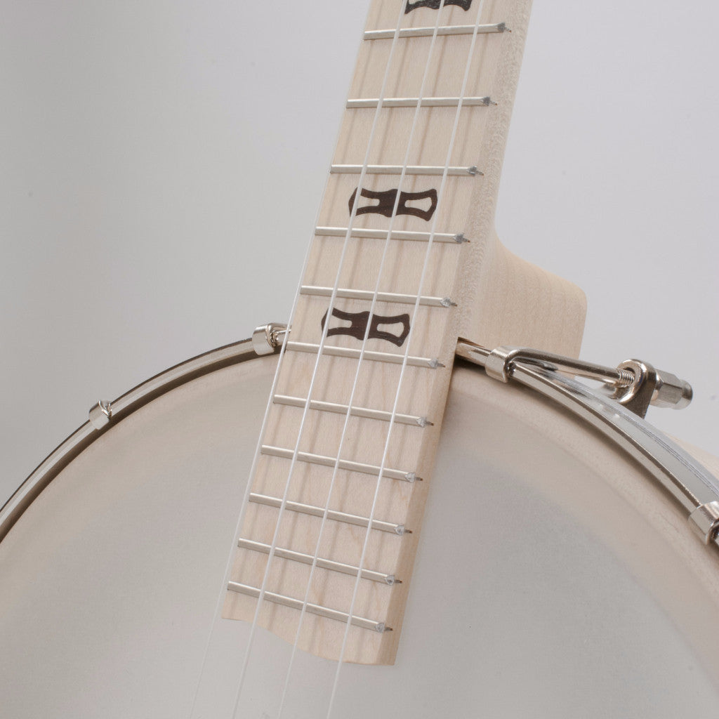 Deering Goodtime Banjo Ukulele Tenor Scale - fingerboard and pot