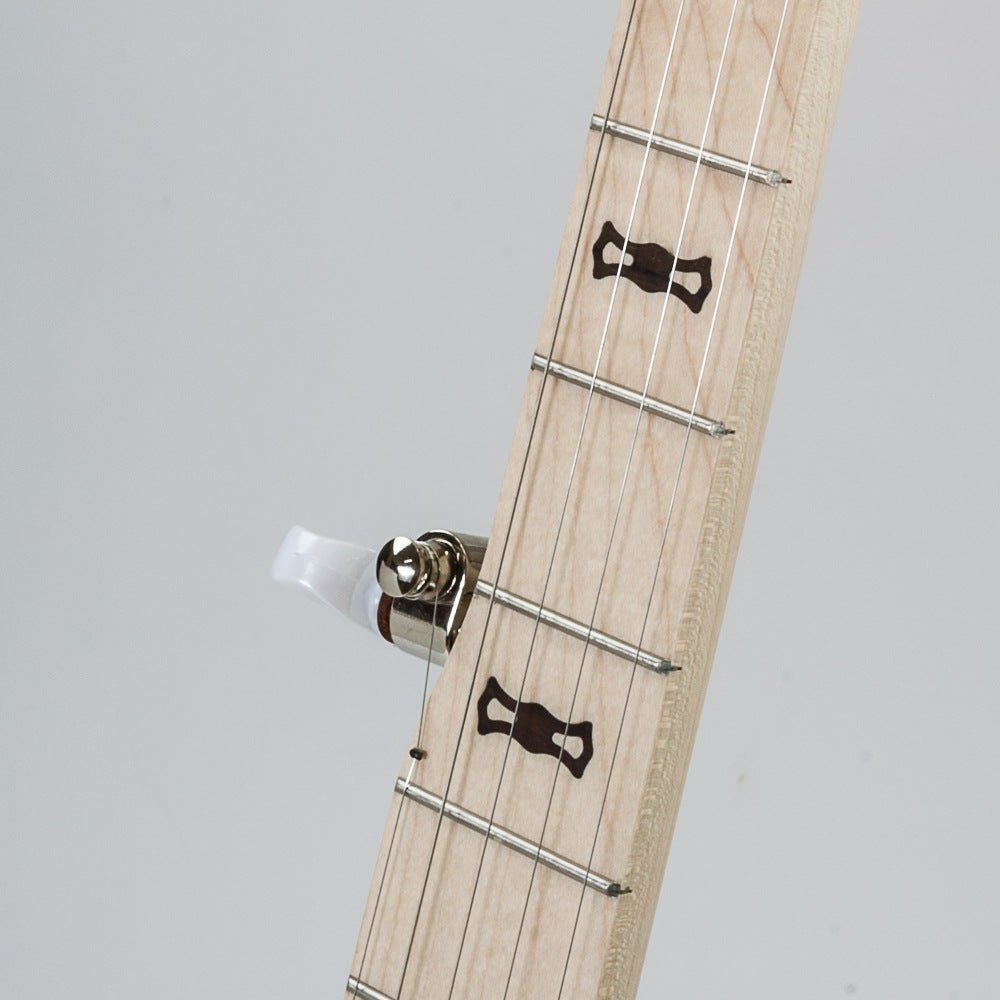 Deering Goodtime Acoustic Electric banjo - fingerboard 1