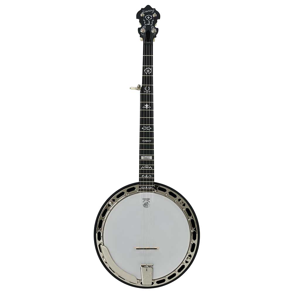 Deering Rustic Wreath banjo front