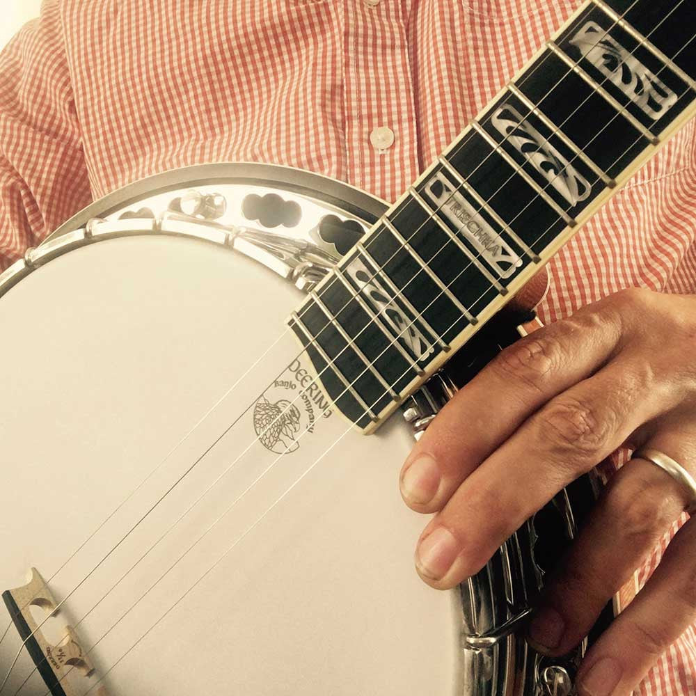 Deering Tony Trischka Silver Clipper banjo - pot 1