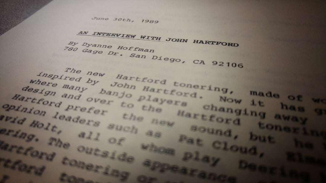 An Interview With John Hartford