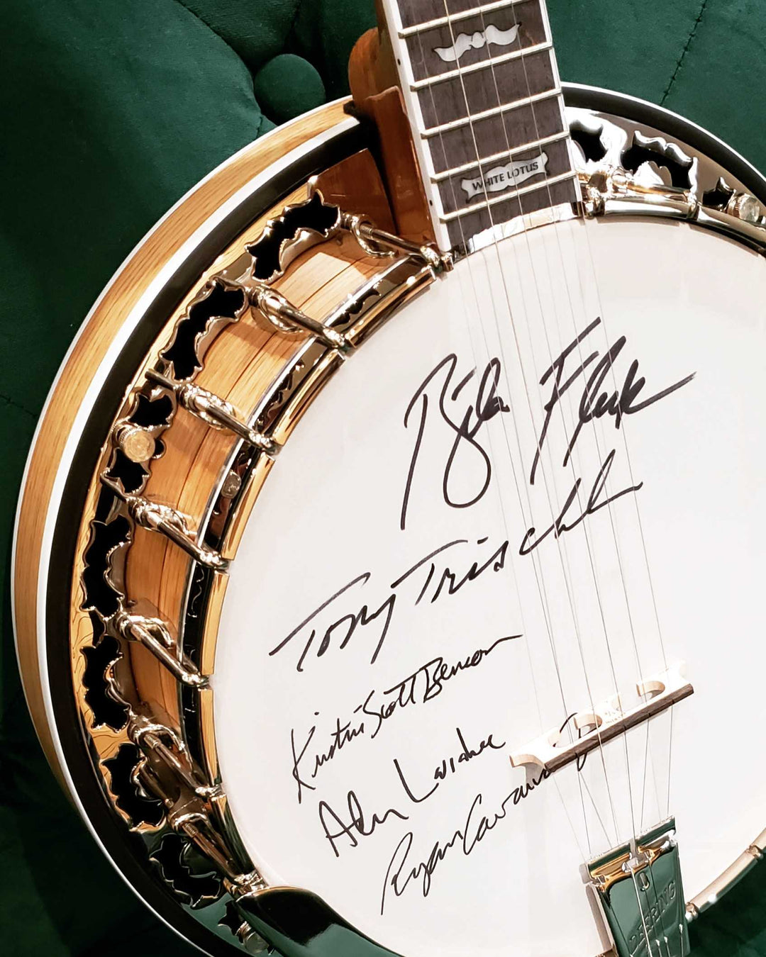 Bela Fleck Blue Ridge Banjo Camp 2022 - Banjo Auction