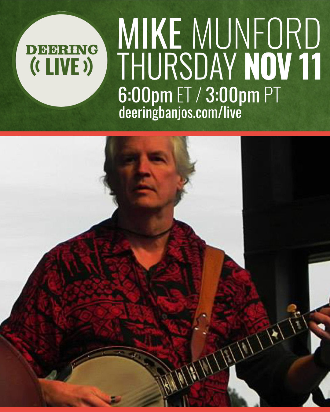 Mike Munford on Deering LIve