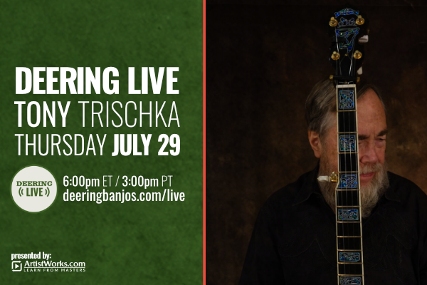 Tony Trischka on Deering Live