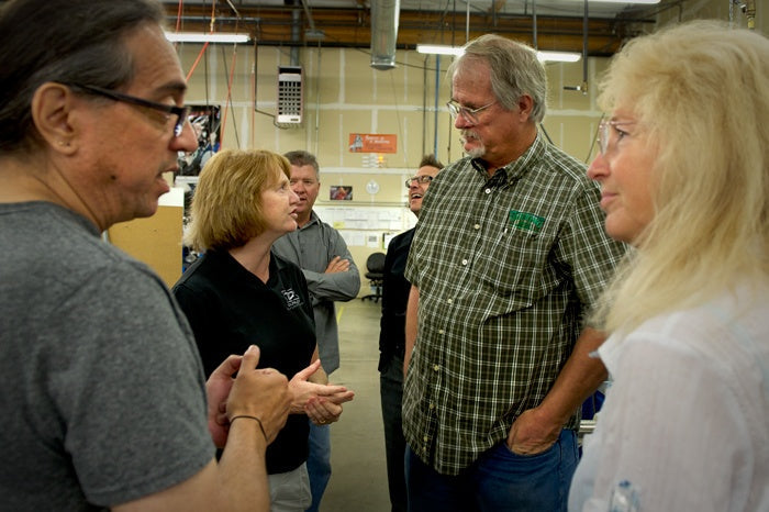 Deering visits Dunlop