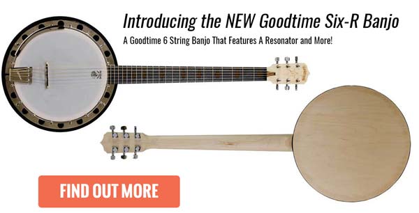 Deering Revs Up 6 String Banjo With Goodtime Six-R Model