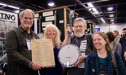 Deering Celebrates 100,000th Banjo Made