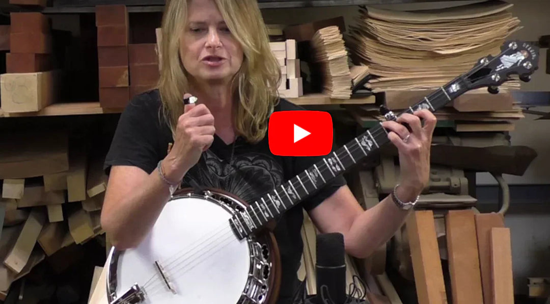 Alison Brown Banjo Masterclass - Left Hand Position For Chord Melodies