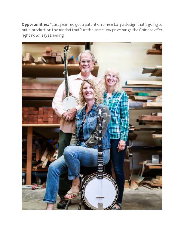 Deering Banjos Featured in Company Week