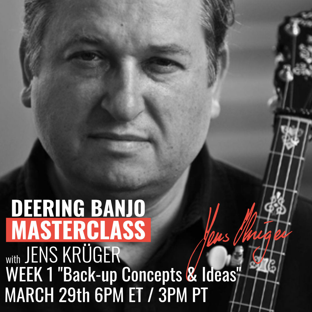 Jens Kruger Masterclass - backup ideas