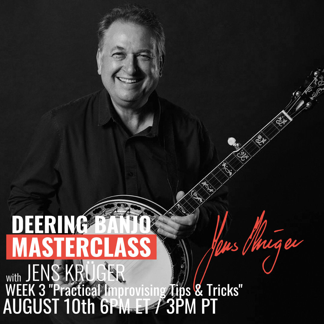 Jens Kruger Masterclass - banjo improvisation tips