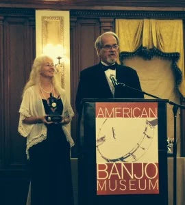 Greg & Janet Deering Accept American Banjo Museum Hall of Fame Award For David Day