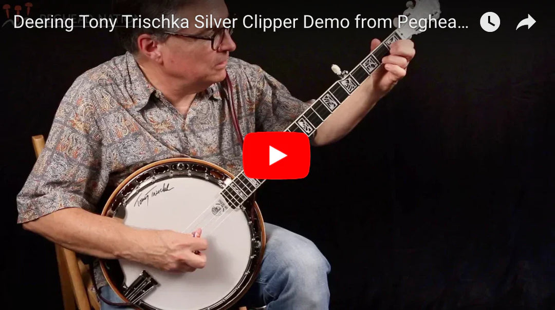 Tony Trischka Silver Clipper Banjo Review by Peghead Nation