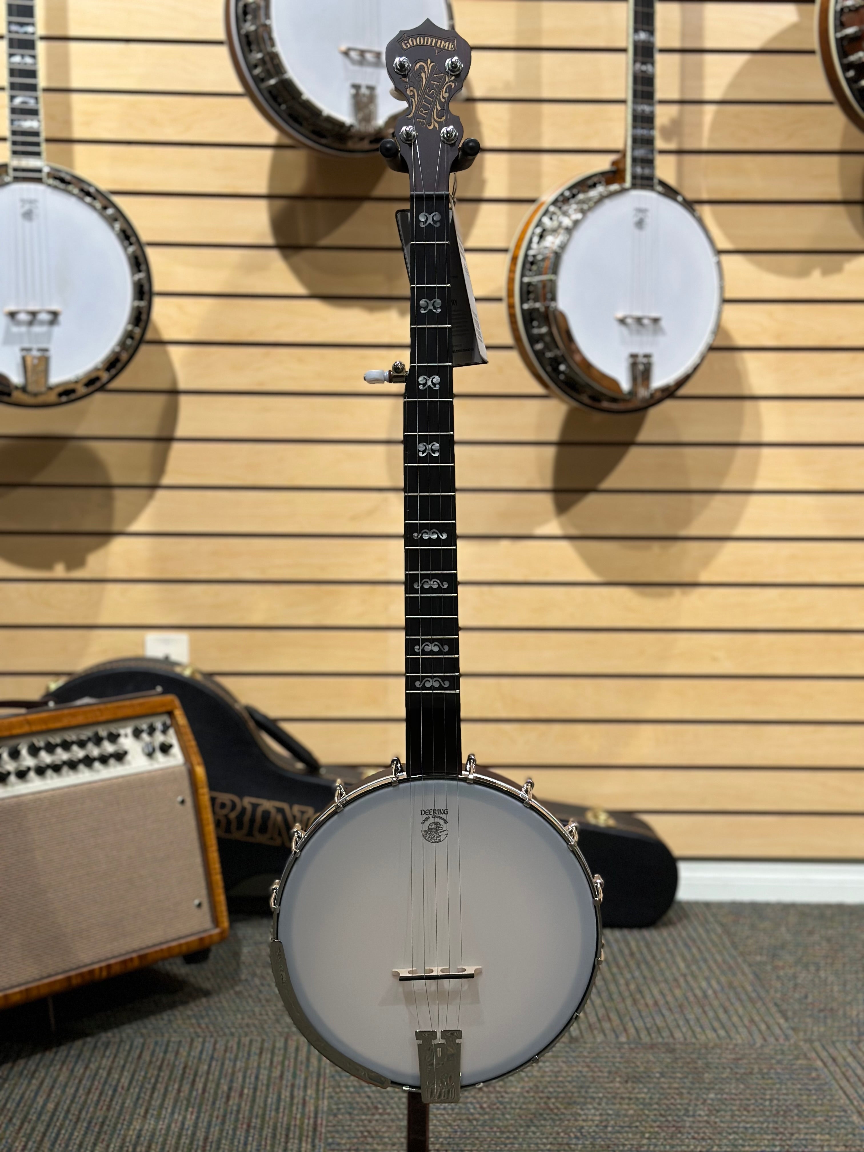 Banjo Computer Artisan Goodtime w. Scoop | Showroom Banjo – Deering® Banjo Company