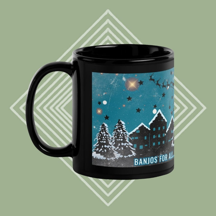 Deering Banjos For All Christmas Mug