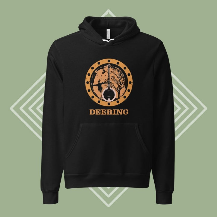 DeeringAutumnBanjoVibesHoodieFront-GreenDiamondBackground