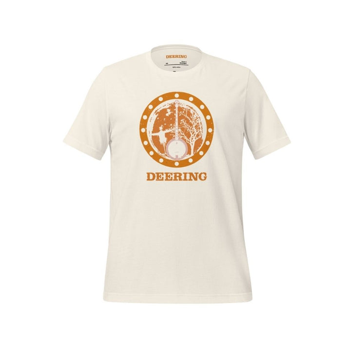 DeeringAutumnBanjoVibesT-Shirt_VintageWhite_Front, White Background