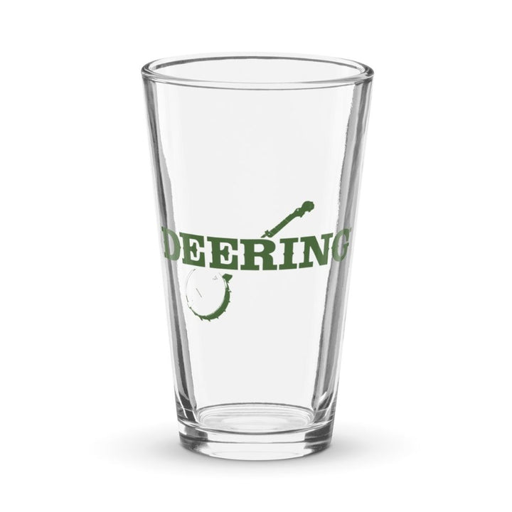 DeeringBanjo16ozPintGlass-White Background