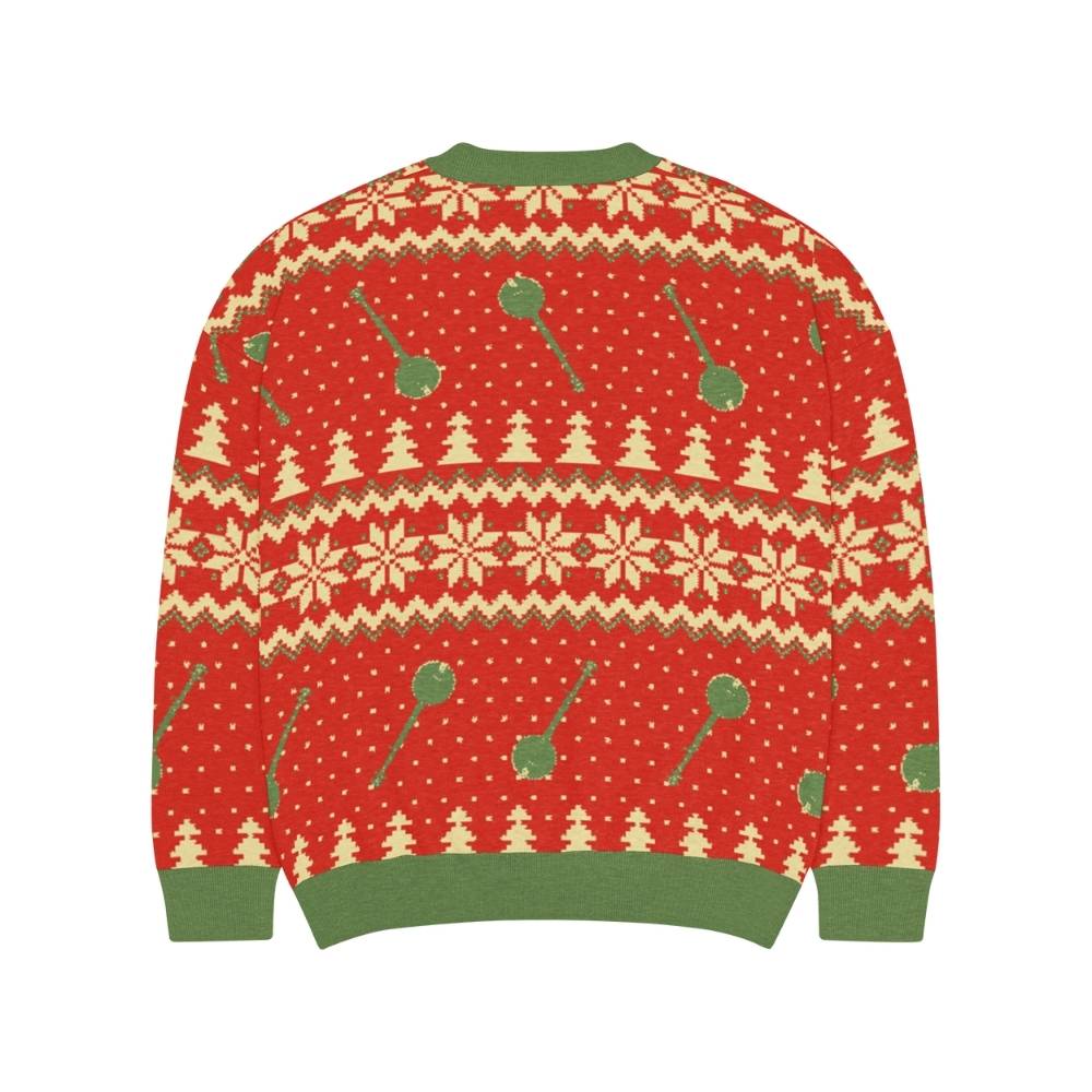 DeeringBanjoHo-Ho-HoChristmasSweather_Back, White Background