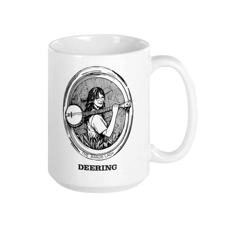 DeeringBanjoLadyMug-15oz-RightFacingHandle-WhiteBackground-Front