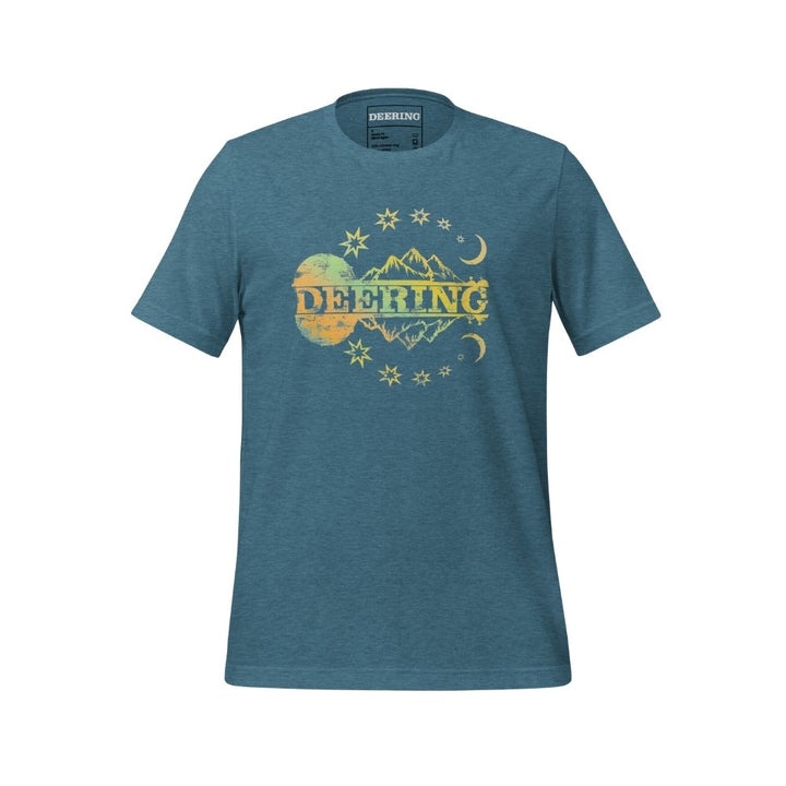 DeeringBanjoMountainT-Shirt-HeatherDeepTeal_Front