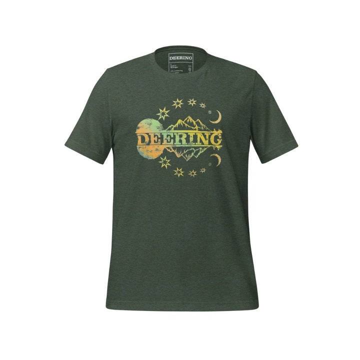 DeeringBanjoMountainT-Shirt-HeatherForest_Front