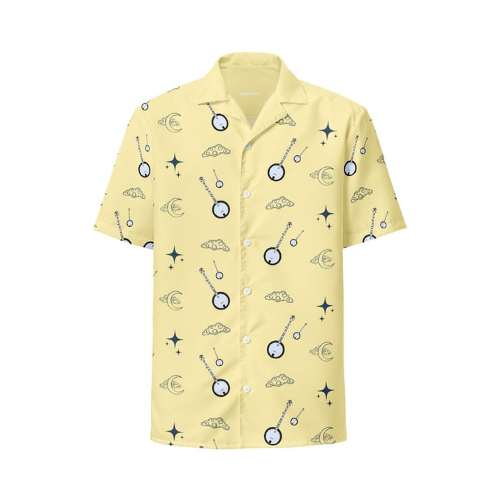 DeeringNightimeBanjoButtonUpShirt-Banana-Yellow-Front-WhiteBackground