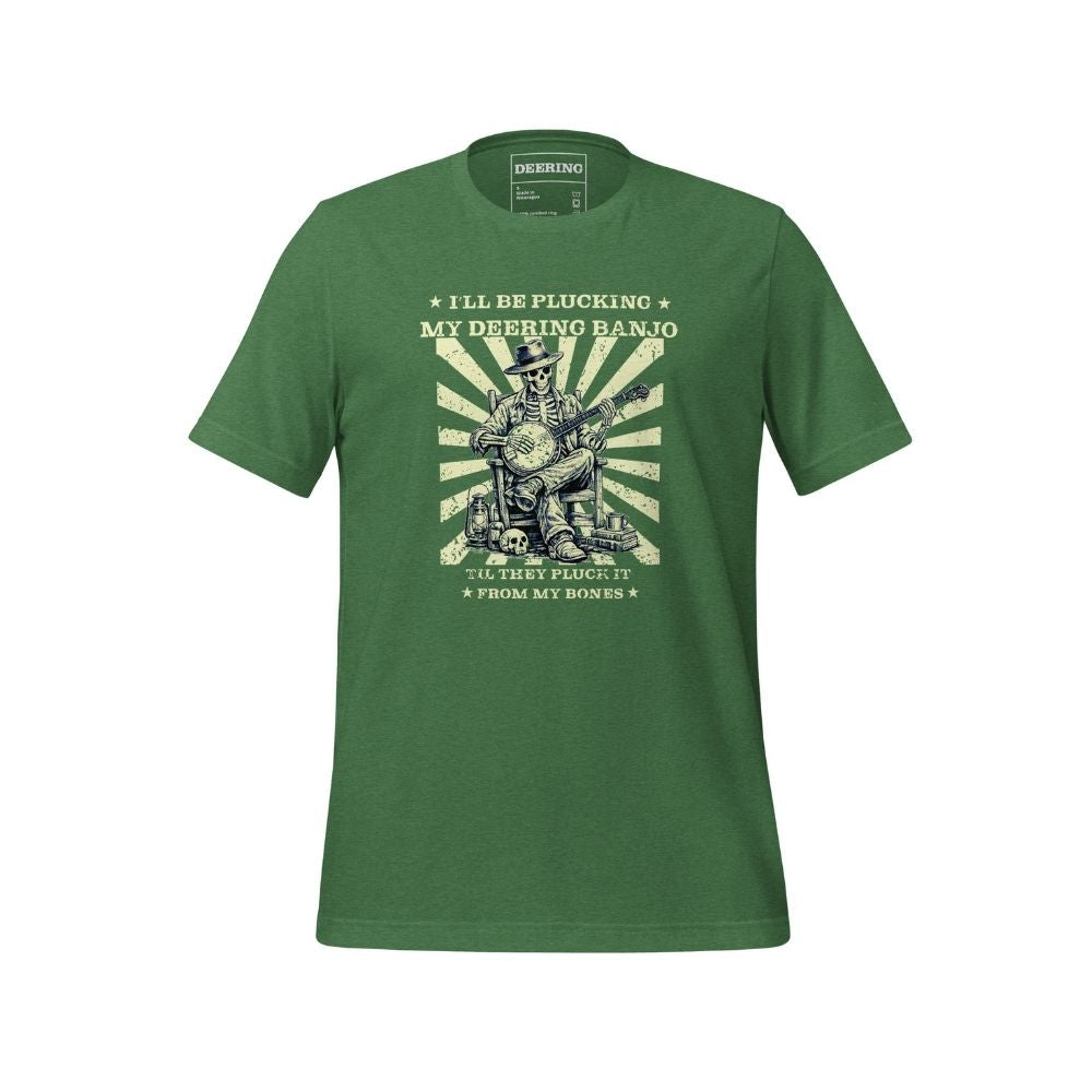 DeeringPluckitfromMyBonesT-Shirt-GrassGreen-Front-White Background
