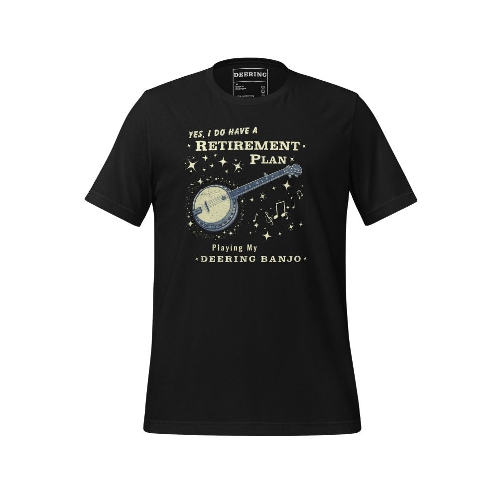 DeeringRetirementPlanT-Shirt-VintageBlack-White Background