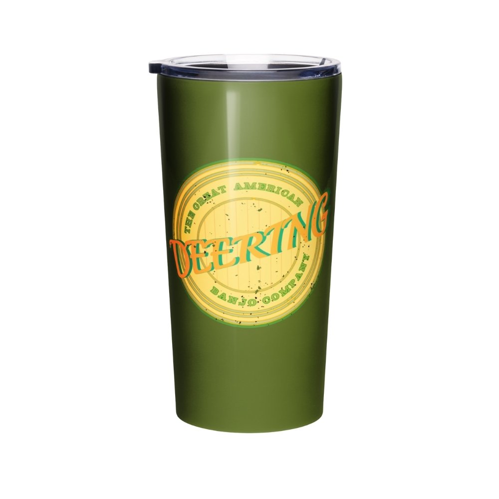 Deering Vintage Baseball Tumbler - 20 oz, White Background