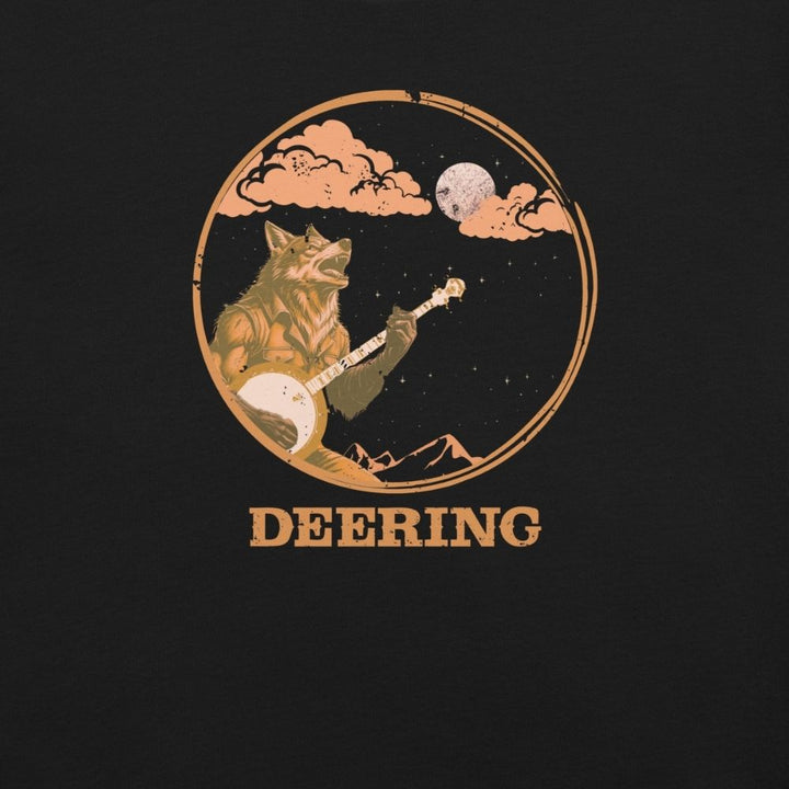 DeeringWolfmanPlaysBanjoT-Shirt_Black_CloseUp_Artwork