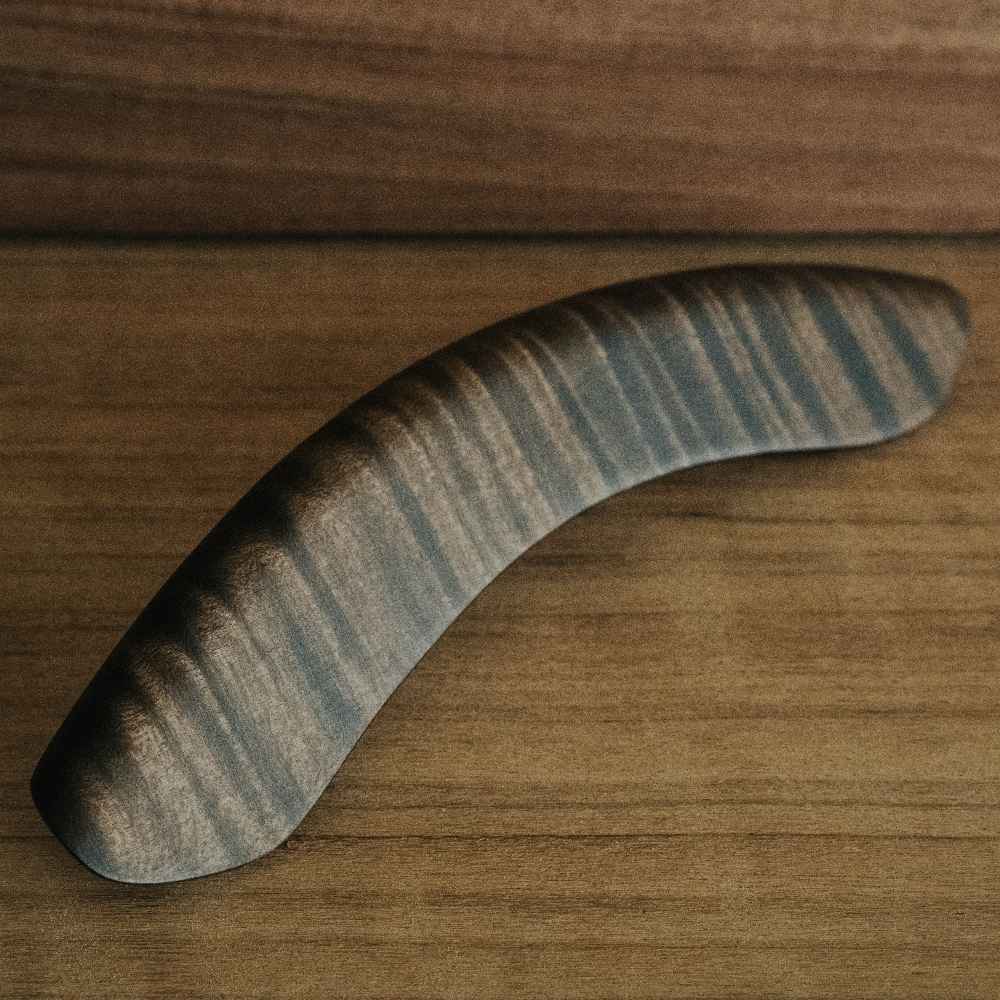 DeeringWoodenArmrest-CurlyMaple-DarkWalnut-LifestyleBackground, Front
