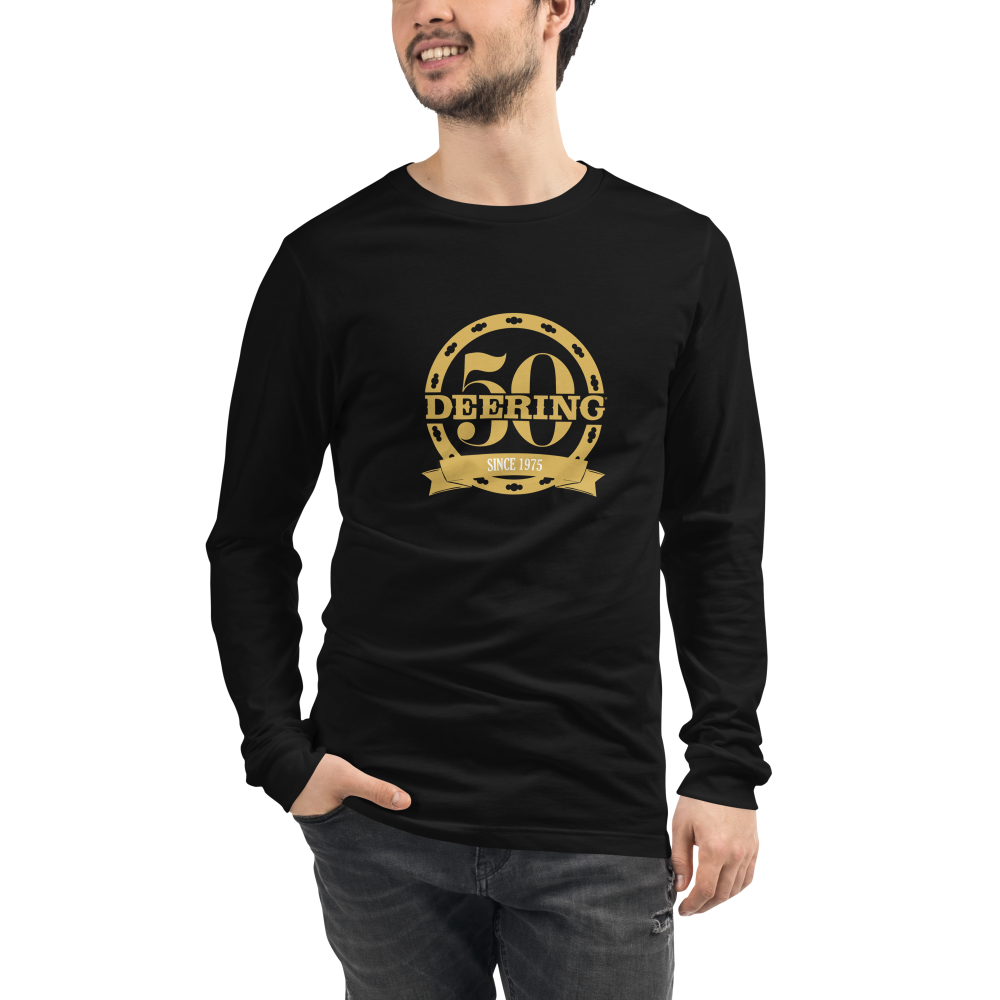 Deering 50th Anniversary Long Sleeve Shirt - Model - Front