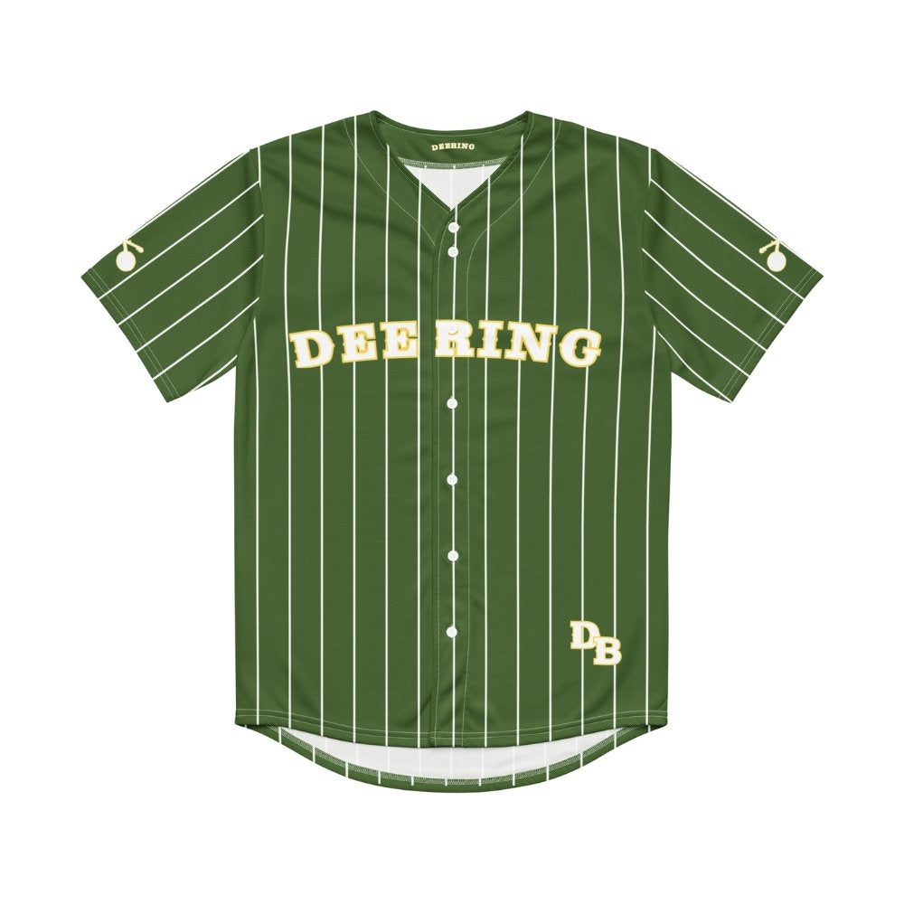 Deering_Banjo_Baseball_Jersey_Green_Front_White_Background 2