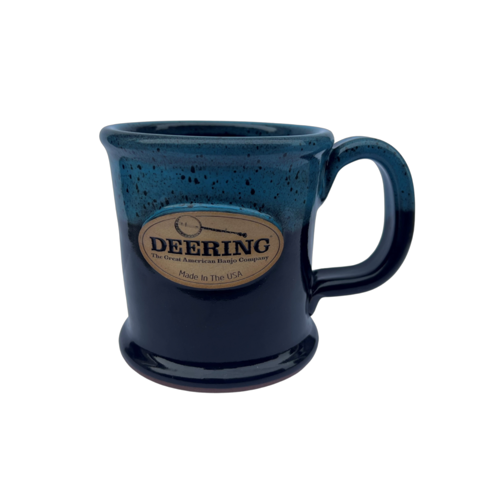 Deering Stoneware Mug - Blue Lagoon - Handle Right - Front