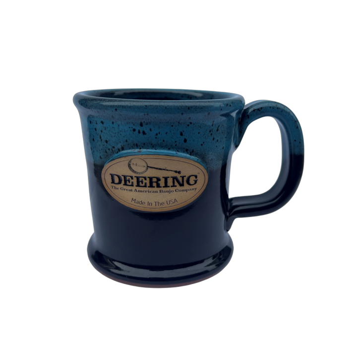 Deering Stoneware Mug - Blue Lagoon - Handle Right - Front