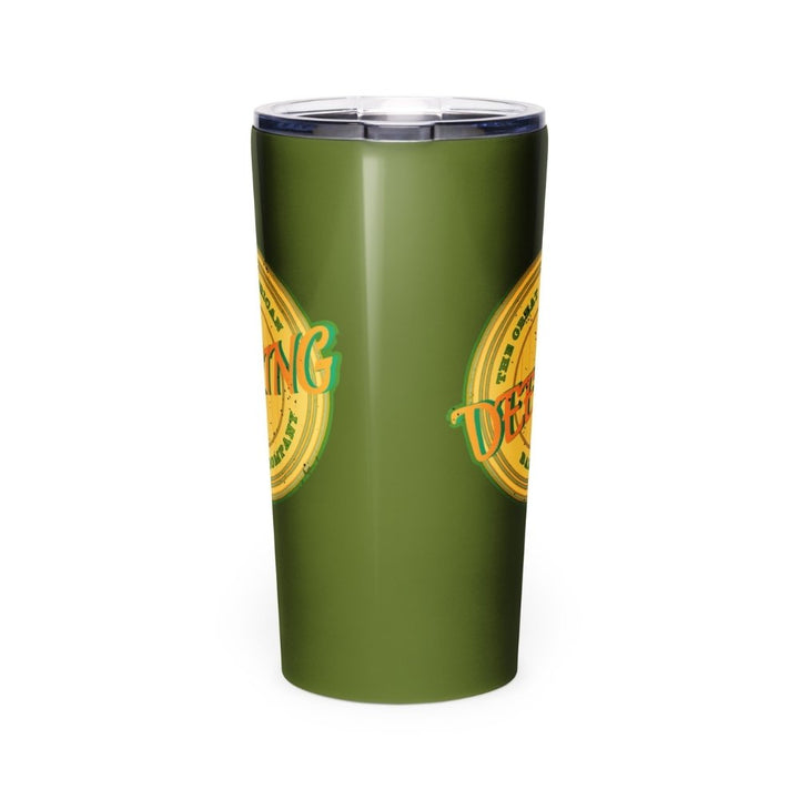 Deering Vintage Baseball Tumbler - 20 oz, Side View, White Background