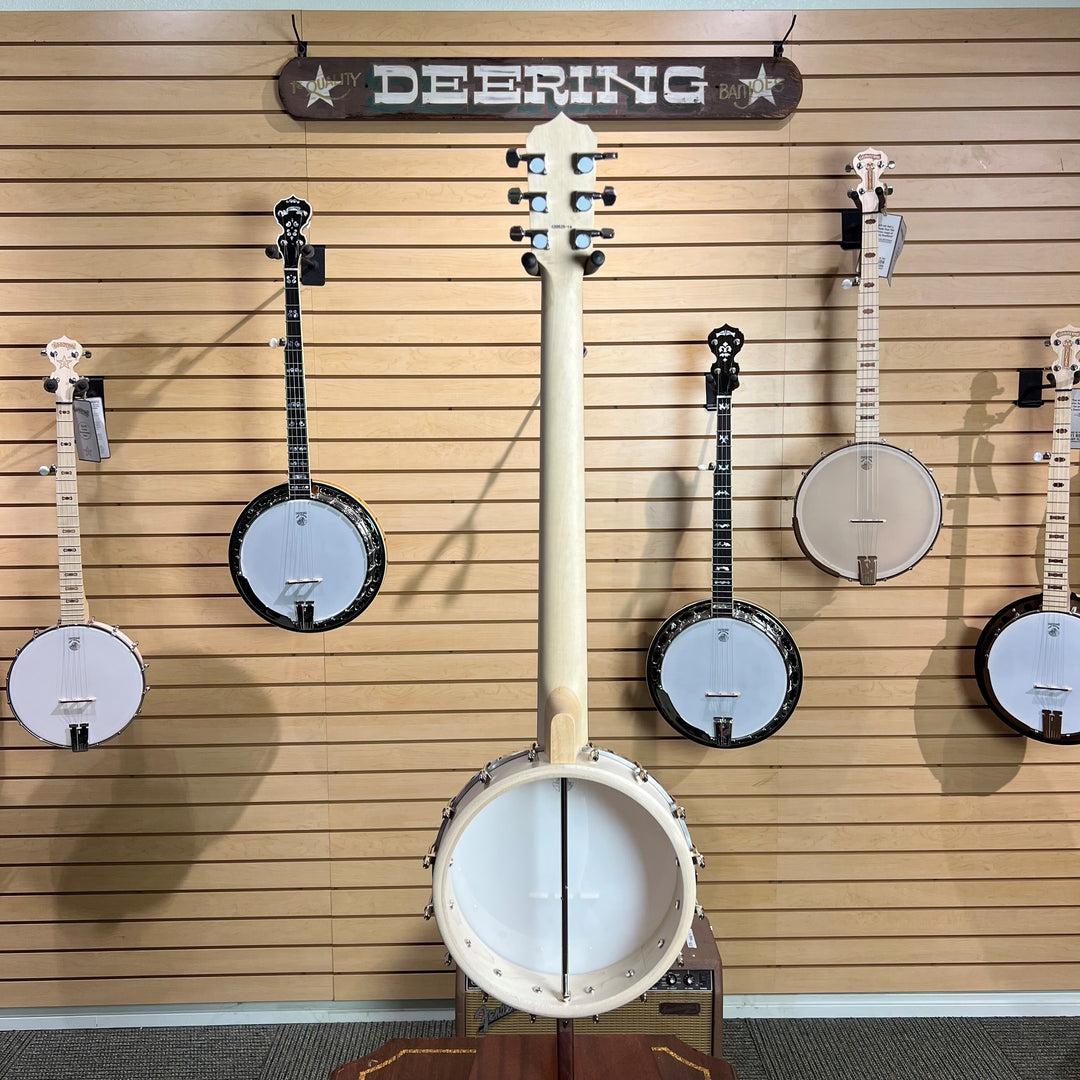 Goodtime Six String openback banjo full back shot