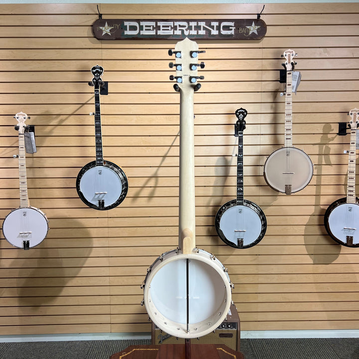 Goodtime Six String openback banjo full back shot