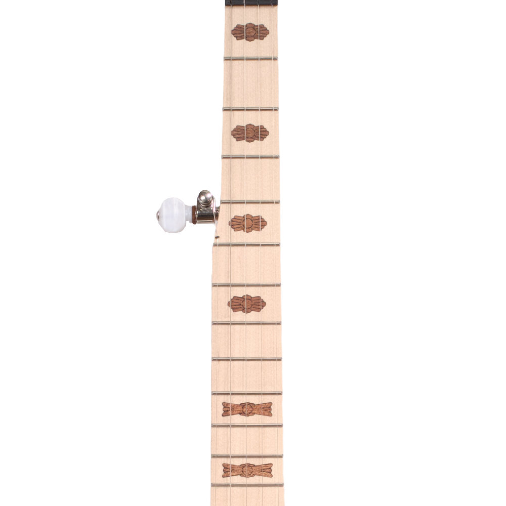 Goodtime Parlor 5-String Banjo inlays on neck