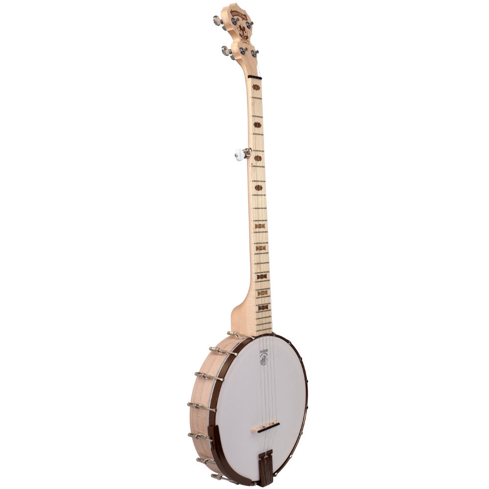 New 2025 Goodtime 5-String Banjo - front angle right side