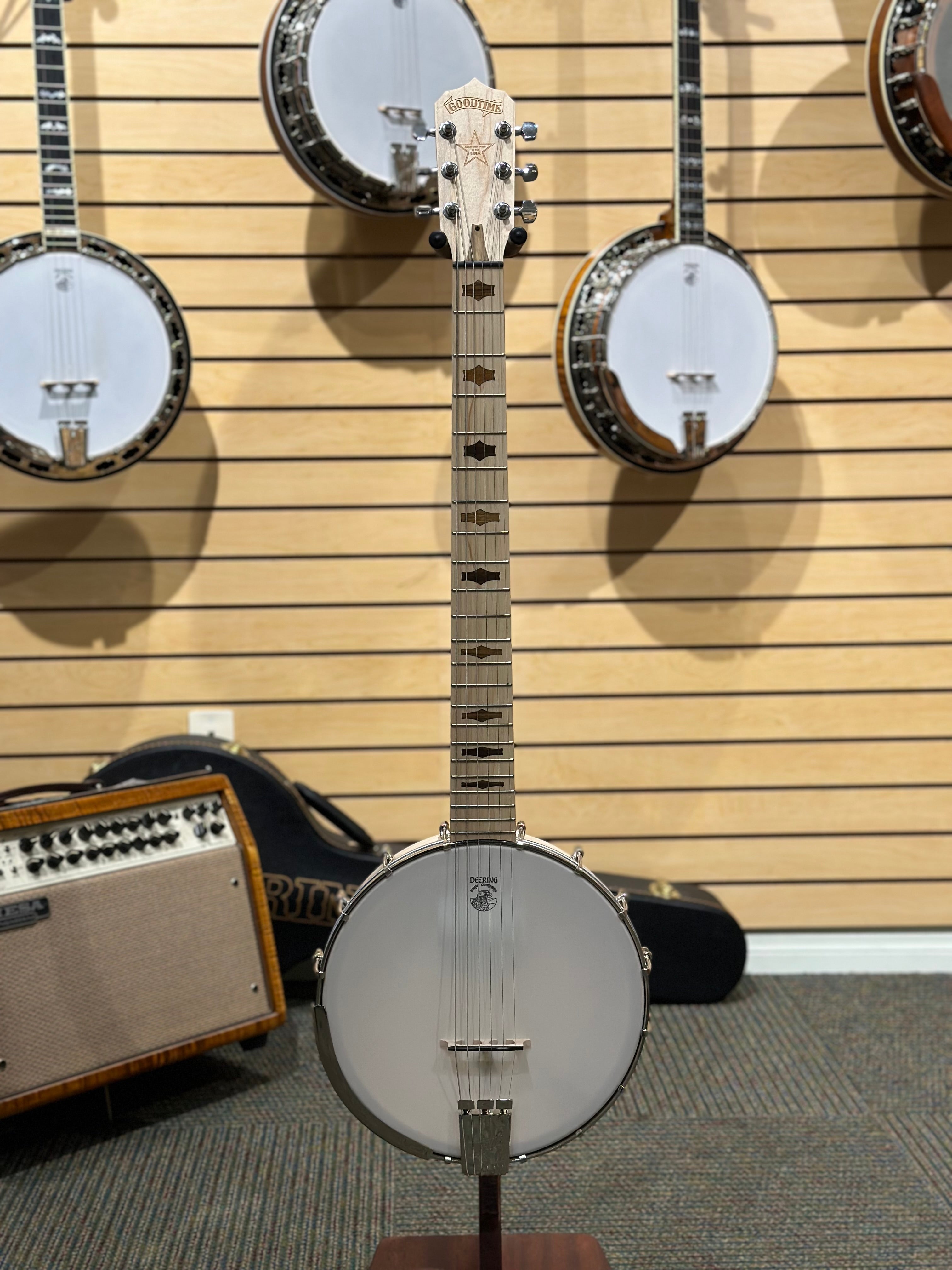 Goodtime Six 6-String Openback Banjo w. Piezo Pickup | Showroom Banjo