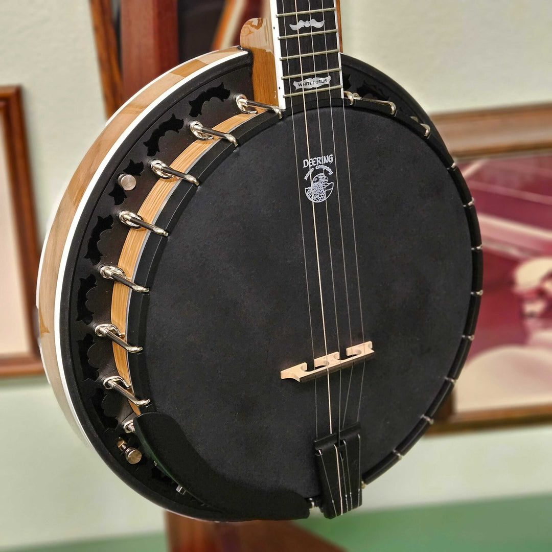 Blue Ridge Banjo Deering White Lotus Blue Ridge Banjo Camp Auction! – Deering® Banjo Company
