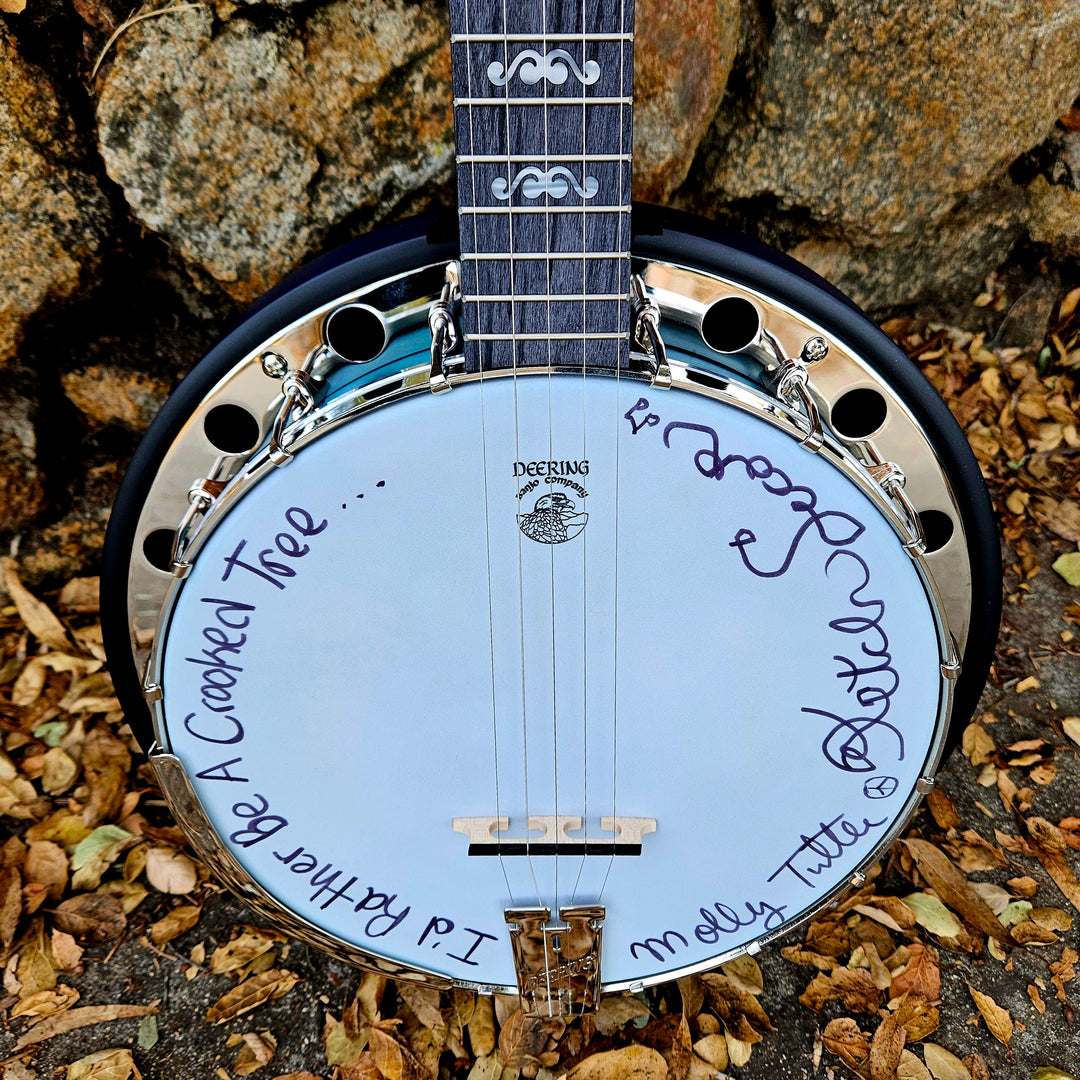 Ketch Secor Sticker Molly Tuttle & Ketch Secor Giving Tuesday Charity Banjo! – Deering ...