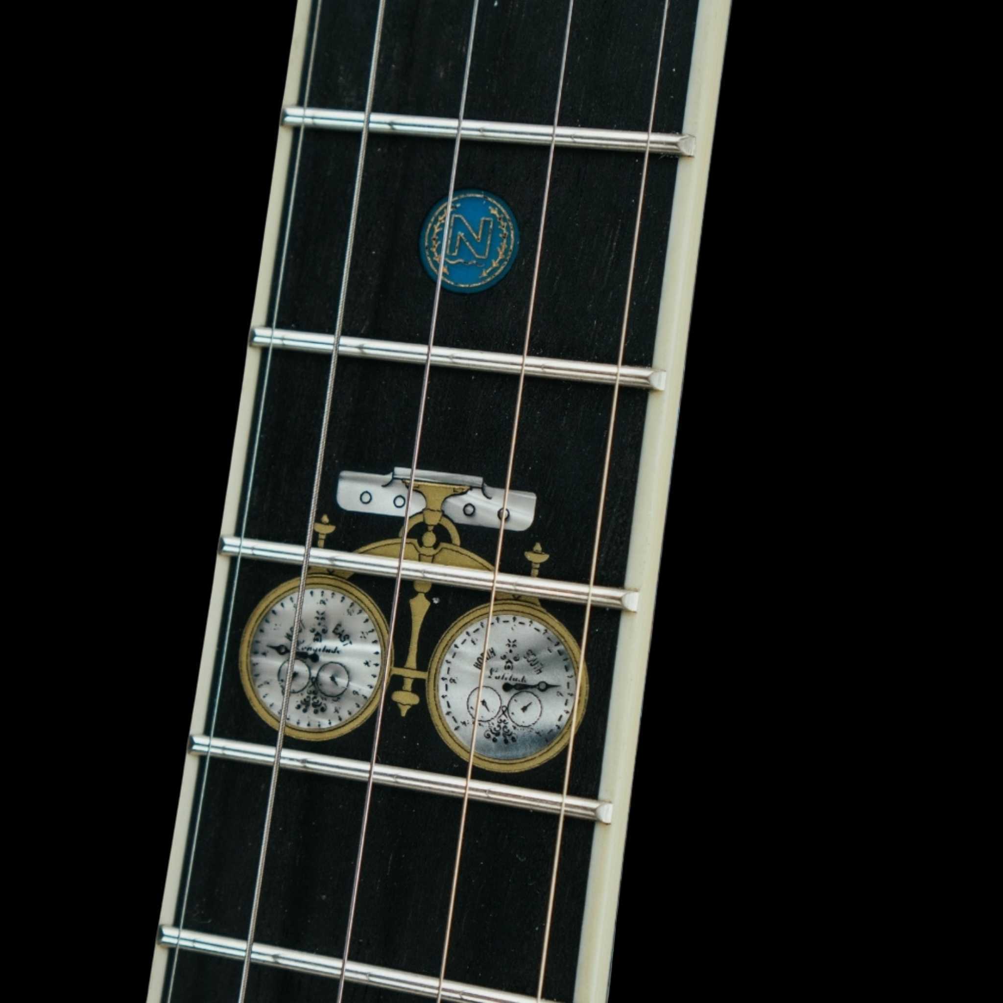 Nemo 20,000 leagues under the sea themed banjo dial inlays shot