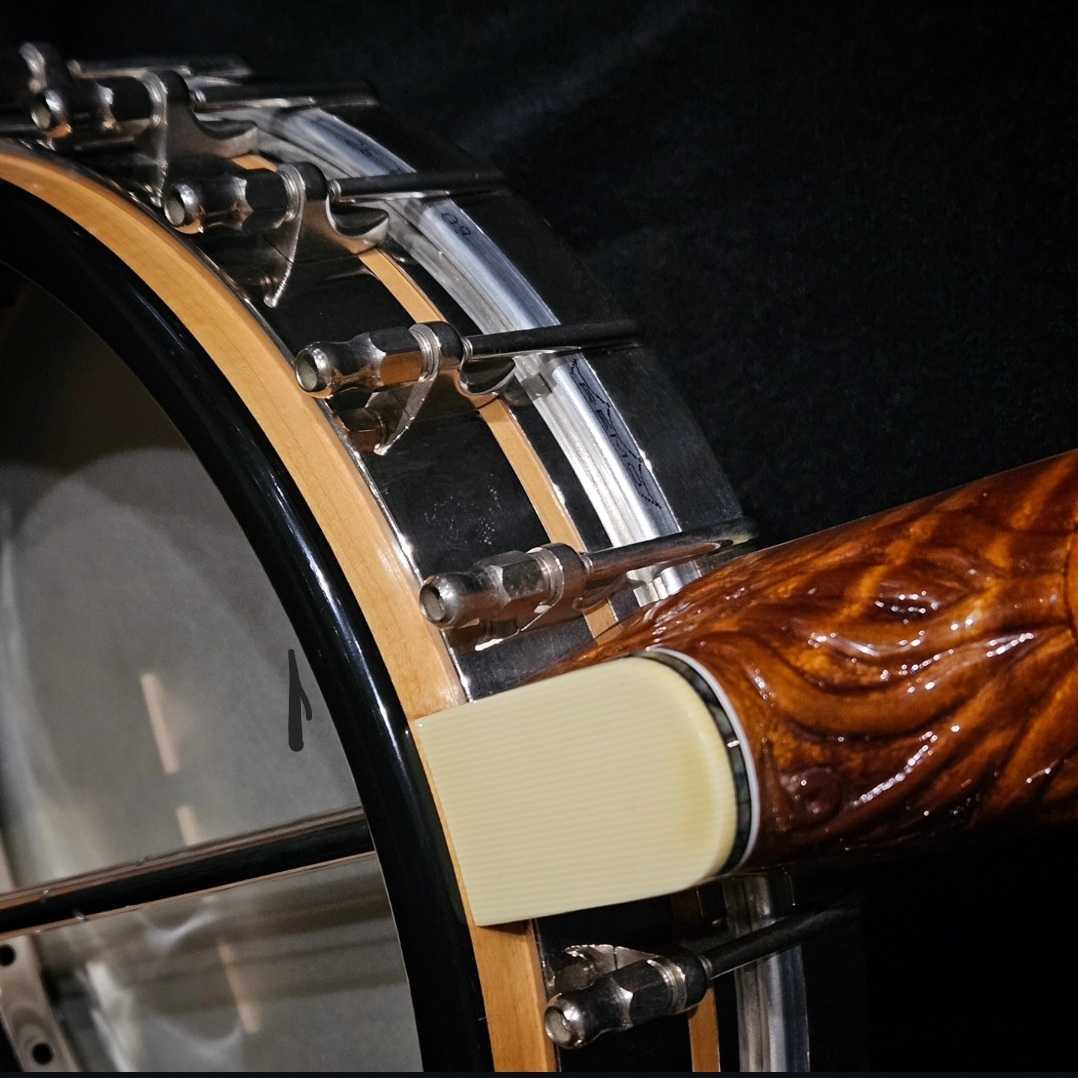 Nemo 20,000 Leagues Under the Sea Custom Long Neck Banjo Metal Hardware with some Wear